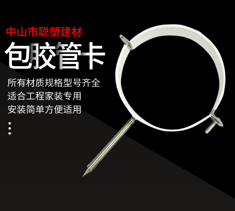 不銹鋼掛扣尖尾管卡